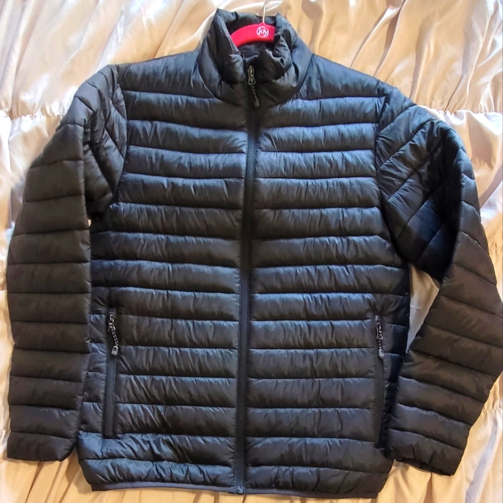 Lightweight Black Puffer Jacket